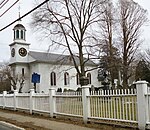 Episcopalian church in Shrewsbury New Jersey on Route 35